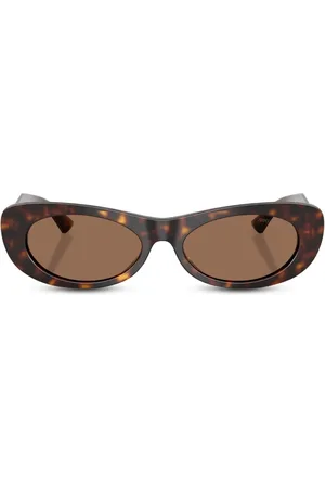 Jimmy Choo Lentes de sol con placa del logo