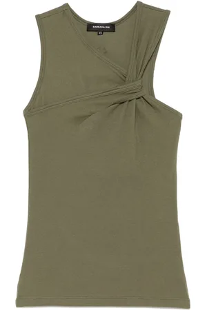 BARBARA BUI Camiseta asimétrica con detalle drapeado