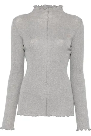 Fendi Top tejido de canalé