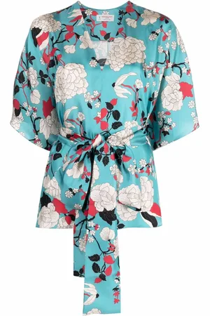ALBERTO BIANI Blusa con estampado floral