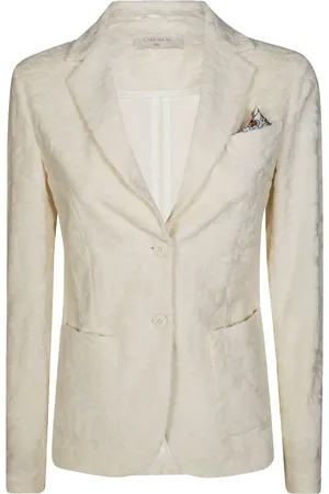 Circolo Blazer con motivo en jacquard