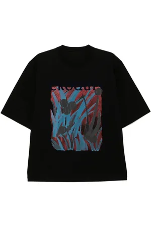 CROQUIS Playera con estampado gráfico