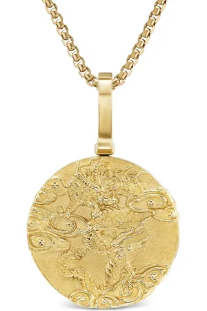David Yurman Amuleto Dragon en oro amarillo de 18kt de 30.9mm