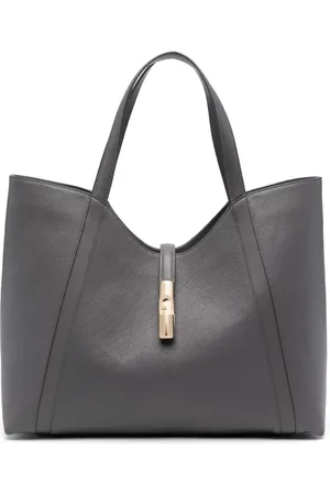 Furla Tote con placa del logo