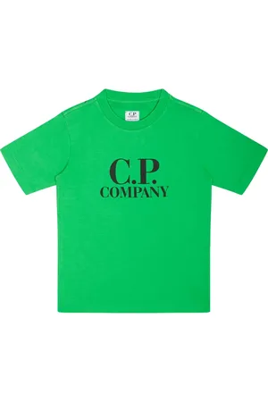 C.P. Company Playera con logo estampado