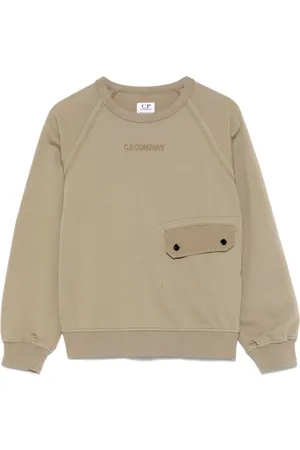 C.P. Company Sudadera con logo bordado