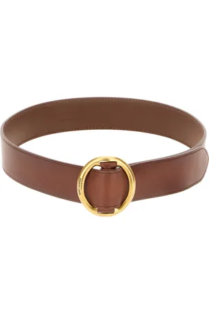 Saint Laurent Cinturón con detalle de hebilla