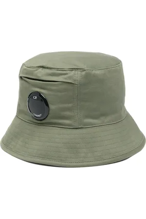 C.P. Company Gorro de pescador con detalle Lens