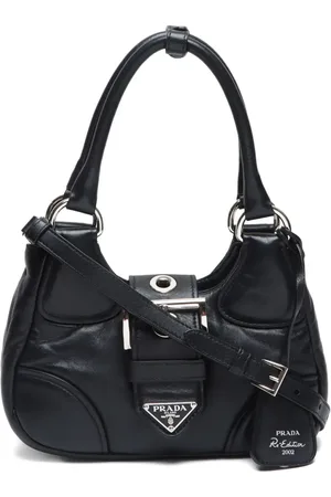 Prada Bolsa de hombro Moon de piel de napa capitonada 2020-2024