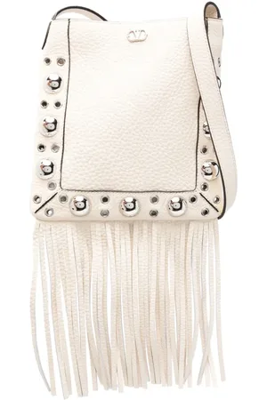 VALENTINO GARAVANI Bolsa crossbody con flecos