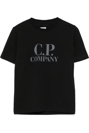 C.P. Company Playera con logo estampado