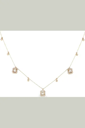 LB Exclusive Collar en oro amarillo de 14kt con diamante