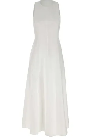 ELEVENTY Vestido midi de popelina