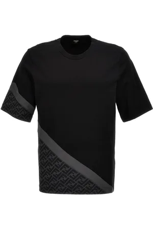 Fendi Playera con estampado Diagonal FF
