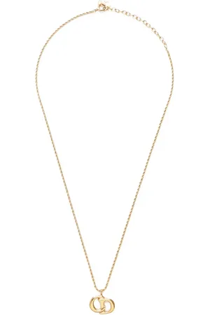 Dior Collar con placa del logo 1990-2015