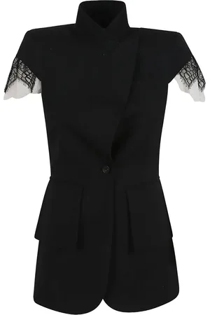 Alexander McQueen Blazer de lana