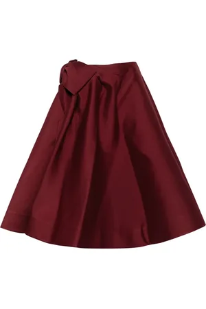 Shushu/Tong Falda midi con moño