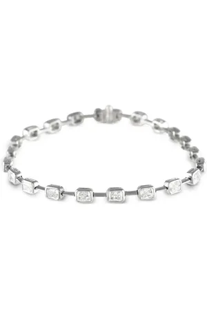 LB Exclusive Pulsera en oro blanco de 18kt con diamante