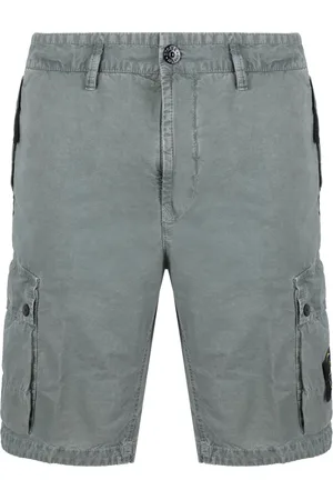 Stone Island Bermudas con distintivo Compass