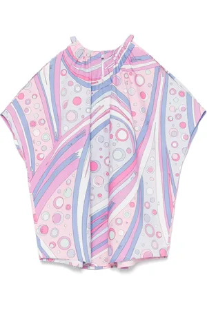 PUCCI Junior Vestido estampado