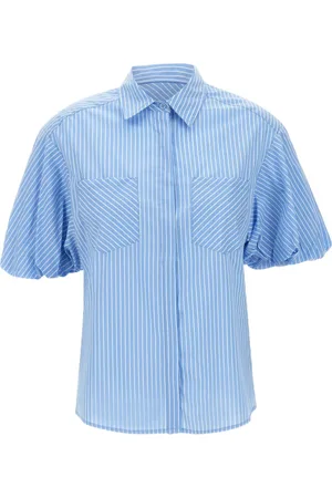 Kaos Camisa con rayas estampadas