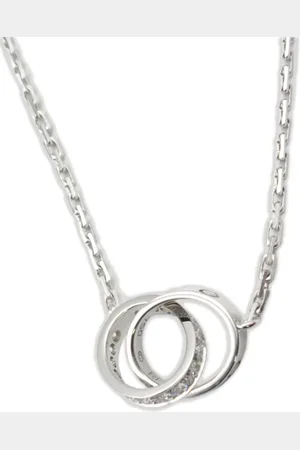 Cartier Collar Baby Love en oro blanco de 18kt con diamante 2010