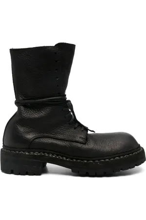 GUIDI Botas con tacón de 40mm