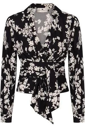 Elisabetta Franchi Blusa con estampado floral