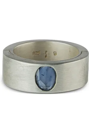 PARTS OF FOUR Anillo Sistema en plata de ley y zafiro