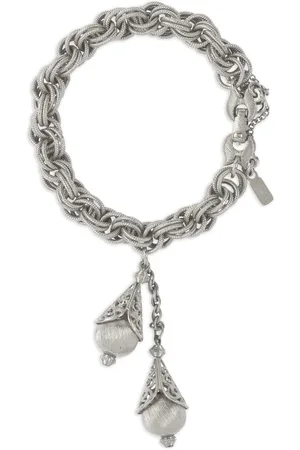 Monet Pulsera bañada en plata 1970