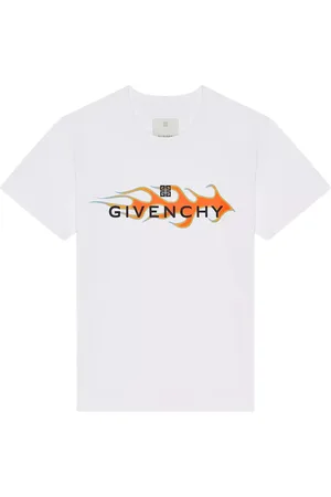 Givenchy Playera Flame con logo