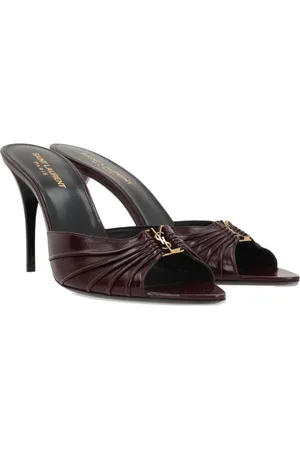Saint Laurent 90mm Babylone mules