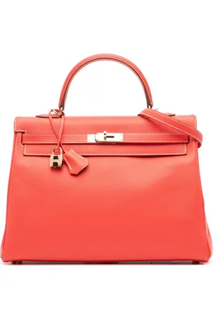 Hermès Bolsa satchel Candy Kelly II Retourne 32 de piel Epsom 2012