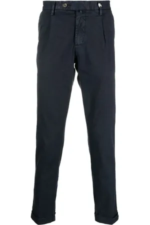 MYTHS Pantalones slim con tiro medio