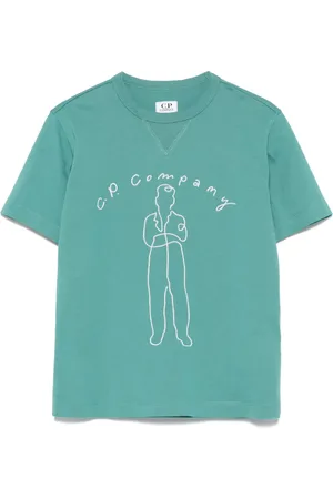 C.P. Company Playera con logo bordado