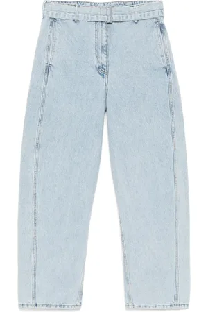 MAGDA BUTRYM Jeans rectos con cinturón