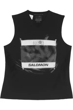 Maison Margiela Camiseta con logo estampado de
