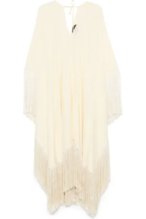 ‎Taller Marmo‎ Vestido midi con flecos