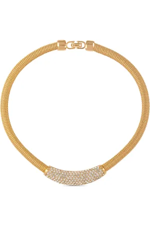 Dior Collar con detalles de cristal 1980