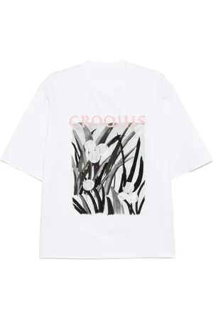 CROQUIS Playera con estampado gráfico
