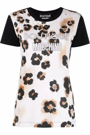 Moschino Playera con estampado abstracto