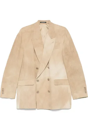 Emporio Armani Blazer tejido de canalé