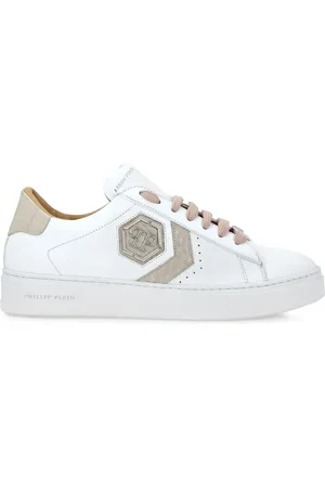 Philipp Plein Tenis con estampado de cocodrilo