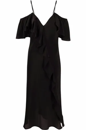 Gold Hawk Vestido con volantes
