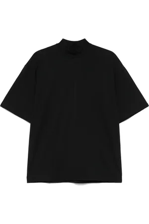 Issey Miyake Playera con cuello alto