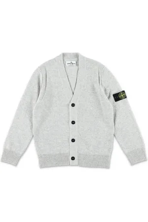 Stone Island Cárdigan con distintivo Compass