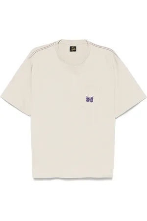 Pins & Needles Playera con mariposa bordada