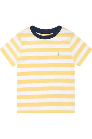 Ralph Lauren Playera tipo polo con rayas estampadas