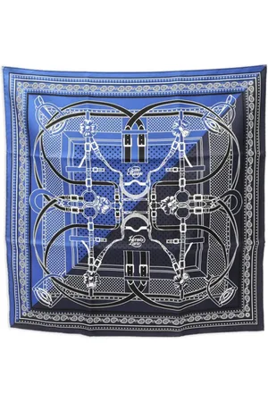 Hermès Mascada de seda Grand Manege Bandana 55 2010
