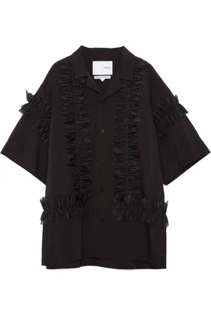 YOSHIO KUBO Camisa Fringe Leaf